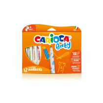 Carioca Marker 2+ marcatore Extra grassetto Multicolore 12 pz