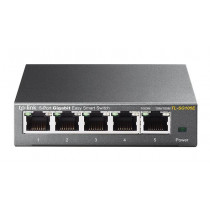 TP-Link TL-SG105E Gestito L2 Gigabit Ethernet (10/100/1000) Nero