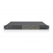 EnGenius ECS2528FP switch di rete Gestito L2+ Gigabit Ethernet (10/100/1000) Supporto Power over Ethernet (PoE) Nero