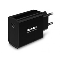 Hamlet XPWCU118PD Caricabatterie per dispositivi mobili Universale Nero AC Interno