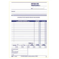 Edipro Block Invoice Professionals modulo e libro contabile 14 pagine