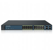 EnGenius EWS1200-28TFP switch di rete Gestito L2/L3 Gigabit Ethernet (10/100/1000) Supporto Power over Ethernet (PoE) 1U Nero