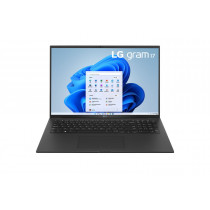 LG Gram 17Z90R Computer portatile 43,2 cm (17") 2.5K Intel® Core™ i7 i7-1360P 16 GB DDR5-SDRAM 1 TB SSD Wi-Fi 6 (802.11ax) Windows 11 Pro Nero