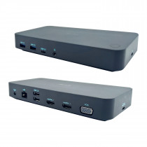 i-tec CATRIPLEDOCKVGAPDIT Hub e Docking Station per Laptop Cablato USB Type-C Grigio