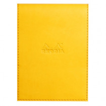 Rhodia Notepad cover + notepad N°13 quaderno per scrivere A6 80 fogli Giallo
