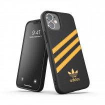 Adidas 3-Stripes custodia per cellulare 13,7 cm (5.4") Cover Nero, Oro