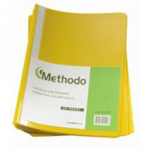 Metodo X202103 cartellina con fermafoglio Polipropilene (PP) Nero