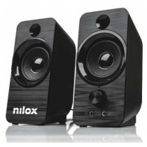 Nilox NXAPC02 Casse Acustiche PC 6W Altoparlante 1 via Cablato 3 W Nero