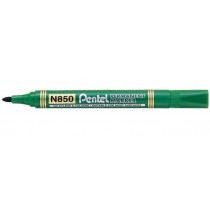 Pentel N850 marcatore permanente Verde 12 pz