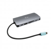 i-tec Metal C31NANODOCKVGAPD Hub e Docking Station per Laptop Cablato USB Type-C Argento