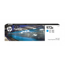 HP 973X High Yield Cyan Original PageWide Cartridge Cartuccia d'Inchiostro 1 pz Resa Elevata XL