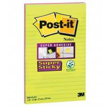 Post-It Super Sticky pouch autoadesiva Rettangolo Multicolore 45 fogli Autoadesivo