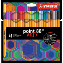 STABILO point 88 ARTY penna tecnica Multicolore 24 pz