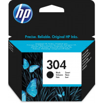 HP 304 N9K06AE Black Original Ink Cartridge Cartuccia d'Inchiostro 1 pz Resa Standard