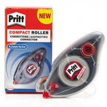 Pritt Compact Roller 4.2 mm x 8.5 m. (conf.10) nastro di correzione 8,5 m Trasparente 10 pz