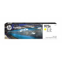 HP 973X High Yield Yellow Original PageWide Cartridge Cartuccia d'Inchiostro 1 pz Resa Elevata XL