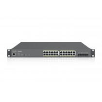 EnGenius ECS1528FP switch di rete Gestito L2 Gigabit Ethernet (10/100/1000) Supporto Power over Ethernet (PoE) 1U Nero