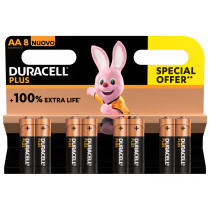 Duracell Plus 100 Batteria monouso Stilo AA Alcalino