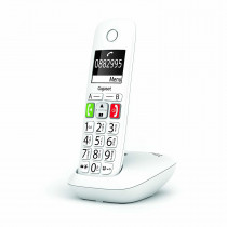 Gigaset E290 Telefono analogico/DECT Bianco Identificatore di chiamata Venduto come Grado A 4250366856155