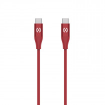 Celly USBCUSBCCOLRD cavo USB 1,5 m USB C Rosso