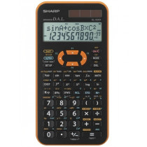 Sharp EL-520X calcolatrice Tasca Calcolatrice scientifica Nero, Arancione