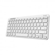 Trust Lyra Tastiera RF Senza Fili Bluetooth QWERTY Italiano Bianco