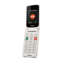 Gigaset GL590 Telefono Cellulare Facilitato Doppia SIM 113 g Bianco