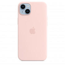 Apple MPT73ZM/A Custodia Cover MagSafe in Silicone per Iphone 14 Plus A2886 Rosa Creta