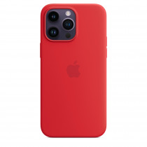 Apple MPTR3ZM/A Custodia Cover MagSafe in Silicone per Iphone 14 Pro Max A2894 Rosso
