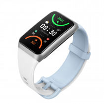 Oppo Band 2 Smartwatch Smartband Sport Battito Cardiaco Amoled Contapassi Bluetooth 5.2 White Blue