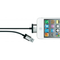 Belkin MIXIT ChargeSync Cavo Dati 2m USB a Apple 30 pin Nero