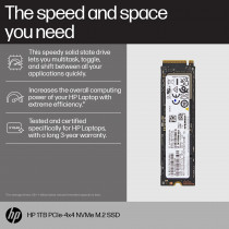 HP 1TB PCIe4x4 NVMe M.2 SSD per Notebook