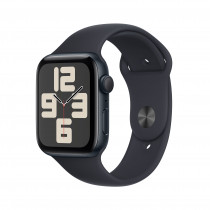 Smartwatch Apple Watch SE GPSCassa 44mm in Alluminio Mezzanotte con Cinturino Sport S/M Mezzanotte