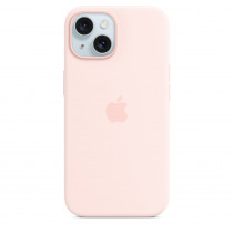 Apple Custodia Cover MagSafe in Silicone per Iphone 15 A3090 Rosa Confetto