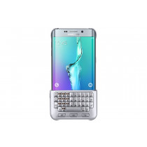 Custodia Back Case Samsung EJ-CG928M Tastiera Galaxy S6 Edge Plus G928 Silver