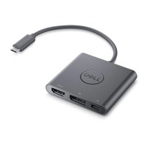 Dell Adattatore da USB-C a HDMI/DP con pass-through di Alimentazione Grigio