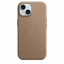 Apple Custodia Cover Case MagSafe in Tessuto Finewoven per Iphone 15 A3090 Grigio Talpa