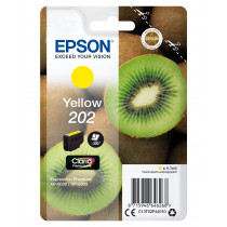 Epson Kiwi Singlepack Yellow 202 Claria Premium Ink Giallo