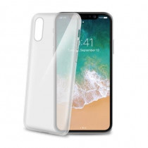 Celly GELSKIN900 Custodia Cover Case per Apple Iphone X Trasparente
