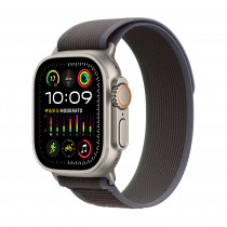 Smartwatch Apple Watch Ultra 2 GPS + Cellular Cassa 49m in Titanio con Cinturino Trail Loop M/L Blu Nero