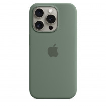 Apple Custodia Cover Case MagSafe in Silicone per Iphone 15 Pro A2848 Cipresso