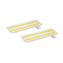 Karcher Universal Floor Cloth Set EasyFix Panno Monouso per Mocio Giallo Bianco