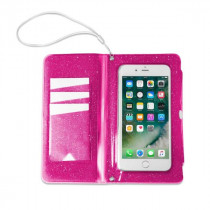 Celly SPLASHWALL18PK Custodia Impermeabile Borsellino per Smartphone Universale Rosa