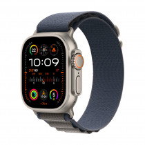 Smartwatch Apple Watch Ultra 2 GPS + Cellular Cassa 49m in Titanio con Cinturino Alpine Loop Medium Blu