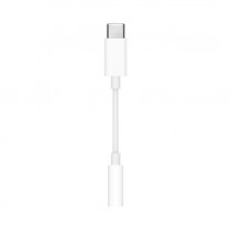 Adattatore MU7E2ZM/A Headphone Jack Cuffie USB-C Bianco per Apple