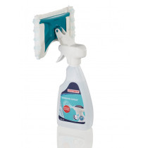 Detergente Spray Cleaner Leifheit 51165 per la Pulizia di Finestre Blu