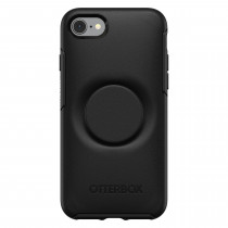 OtterBox Custodia Symmetry con Popsockets per Apple Iphone SE 2022 2020 A2783 A2275 Iphone 8 A1863 Iphone 7 A1660 Nero