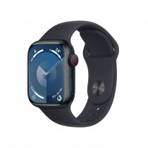 Smartwatch Apple Watch Series 9 GPS + Cellular Cassa 41mm in Alluminio Mezzanotte con Cinturino Sport S/M Mezzanotte