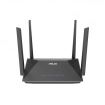 ASUS RT-AX52 AX1800 AiMesh router wireless Gigabit Ethernet Dual-band (2.4 GHz/5 GHz) Nero