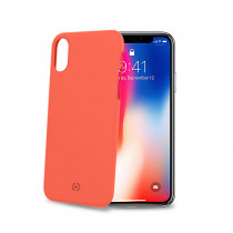Celly Shock Custodia Cover Case per Apple Iphone X Iphone Xs Arancione